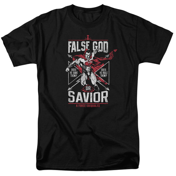 Batman V Superman - False God Or Savior Adult Regular Fit Short Sleeve