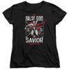 Batman V Superman - False God Or Savior Women's Short Sleeve