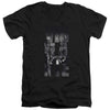 Batman V Superman - Rainy Viglante Adult Slim Fit V Neck Cotton