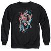 Batman V Superman - Ripped Trio 2 Adult Crewneck Sweatshirt