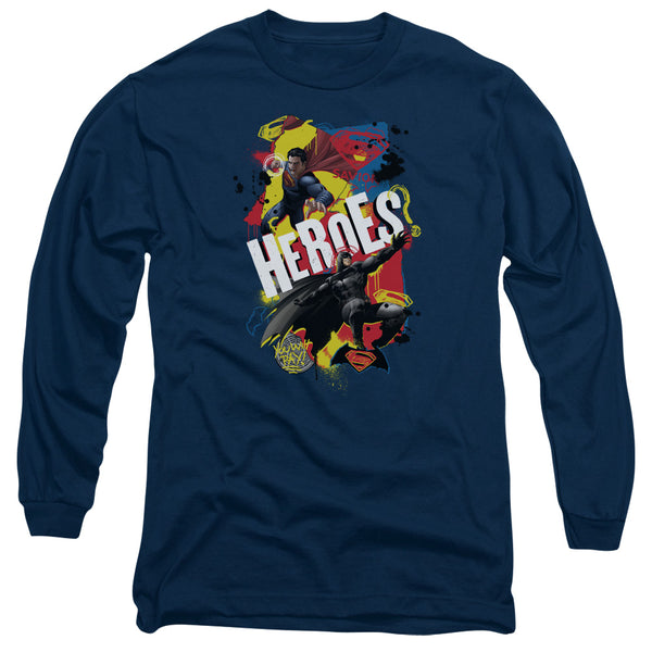 Batman V Superman - Double Hero Adult Long Sleeve