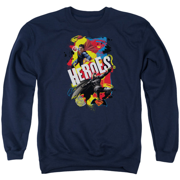 Batman V Superman - Double Hero Adult Crewneck Sweatshirt