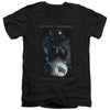 Batman V Superman - Signal Adult Slim Fit V Neck Cotton