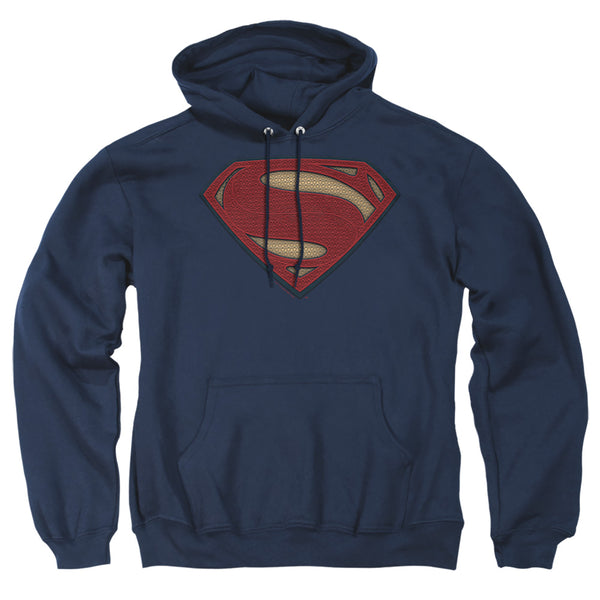 Batman V Superman - Superman Costume Shield Adult Pullover Hoodie