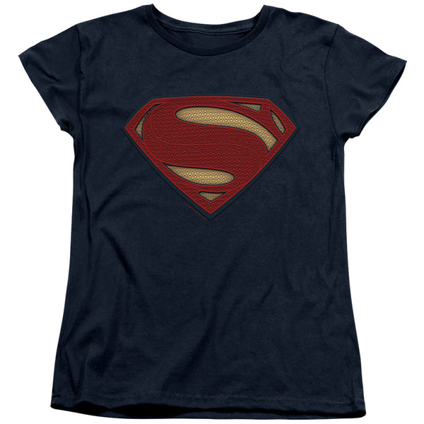 Batman V Superman - Superman Costume Shield Women's Short Sleeve