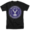 Yellowstone - Authentic Yellowstone Blue Badge Adult Regular Fit Short Sleeve