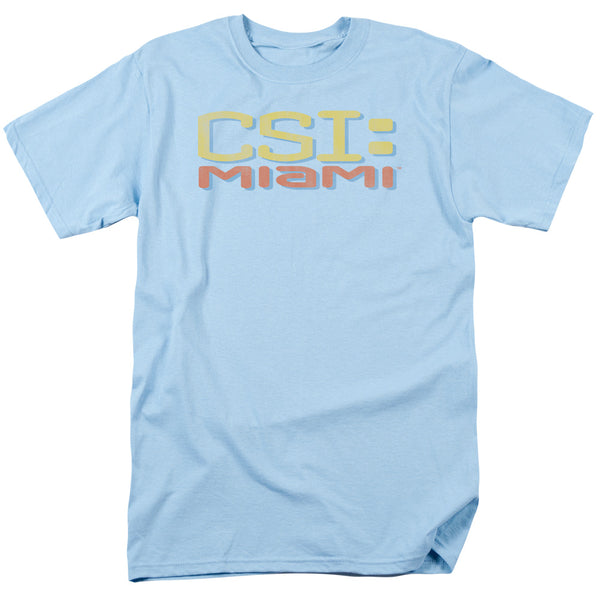 CSI Miami - Logo Distressed Adult Regular Fit Short Sleeve