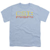 CSI Miami - Logo Distressed Youth Short Sleeve