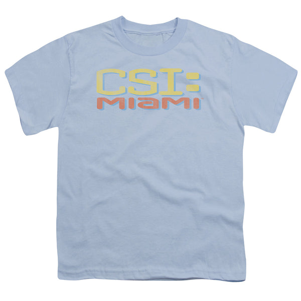 CSI Miami - Logo Distressed Youth Short Sleeve