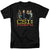 CSI Miami - The Cast In Black Adult Regular Fit Short Sleeve