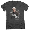 CSI - The New Guy Adult Slim Fit V Neck Cotton