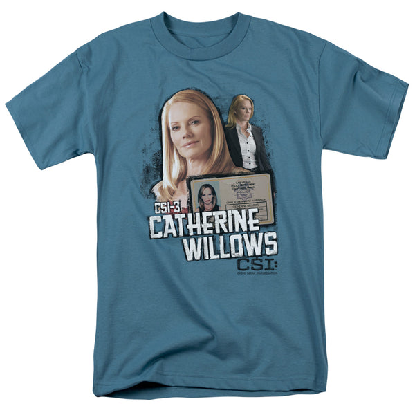 CSI - Catherine Willows Adult Regular Fit Short Sleeve