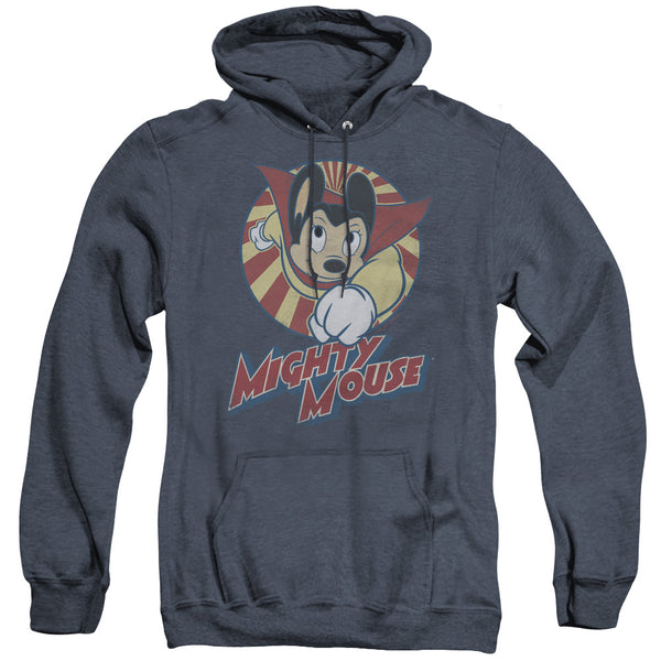 Mighty Mouse - The One The Only Adult Heather Hoodie