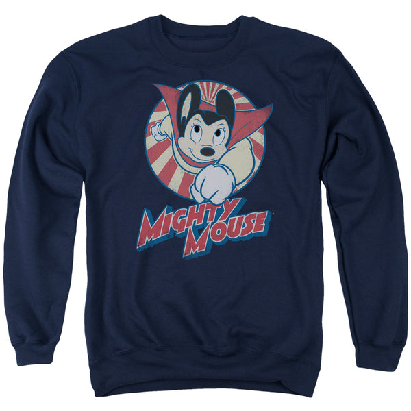 Mighty Mouse - The One The Only Adult Crewneck Sweatshirt