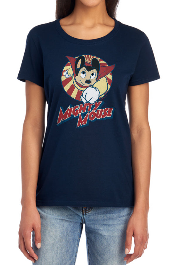 Mighty Mouse - The One The Only Women's Short Sleeve