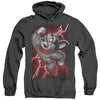 Mighty Mouse - Mighty Storm Adult Heather Hoodie