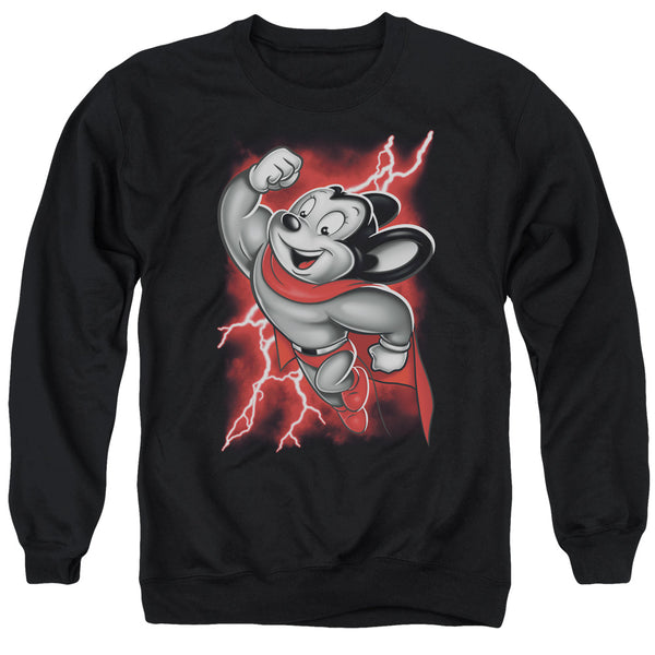 Mighty Mouse - Mighty Storm Adult Crewneck Sweatshirt