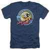 Mighty Mouse - Planet Cheese Adult Regular Fit Heather Short Sleeve