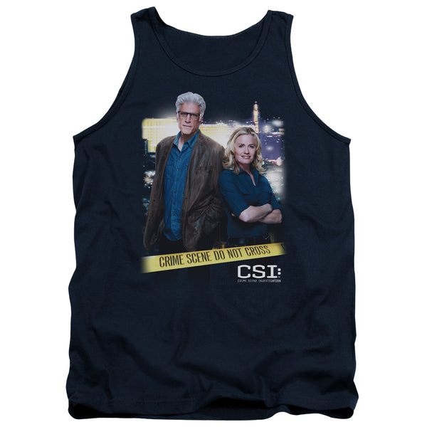 CSI - Do Not Cross Adult Tank Top