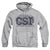CSI - Distressed Logo Adult Pullover Hoodie