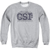 CSI - Distressed Logo Adult Crewneck Sweatshirt