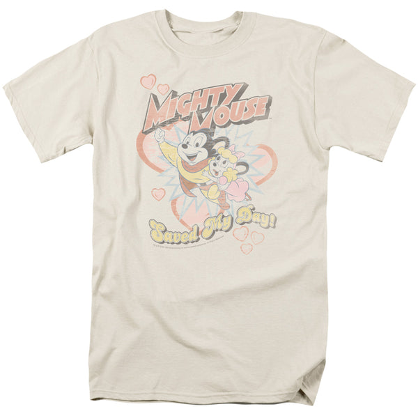 Mighty Mouse - Saved My Day Adult Regular Fit Short Sleeve
