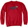 Mighty Mouse - Might Logo Adult Crewneck Sweatshirt