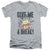Mighty Mouse - Give Me A Break Adult Slim Fit V Neck Cotton