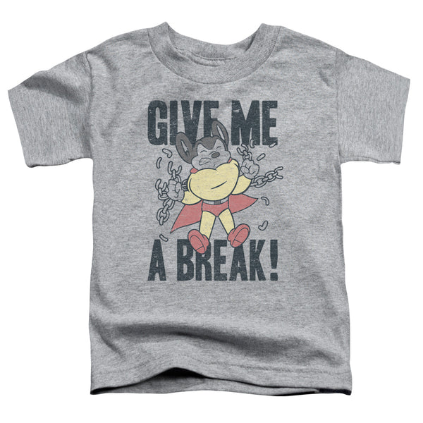 Mighty Mouse - Give Me A Break Toddler Short Sleeve