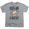 Mighty Mouse - Give Me A Break Youth Short Sleeve