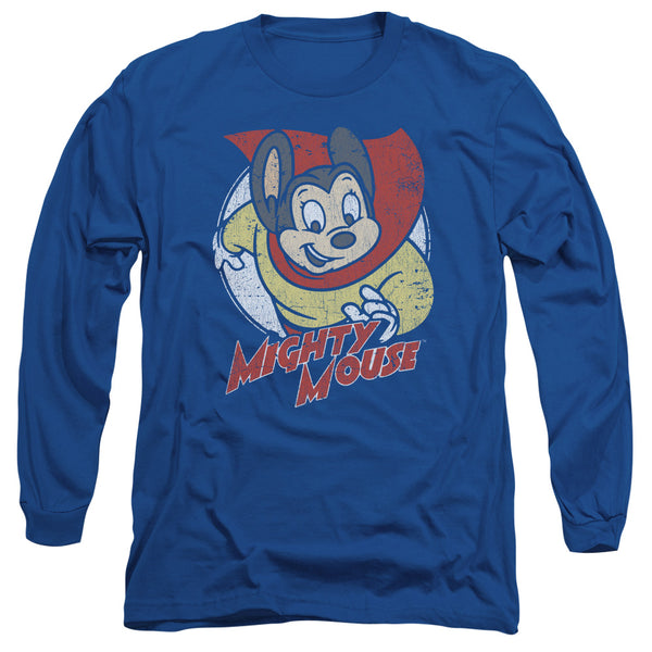 Mighty Mouse - Mighty Circle Adult Long Sleeve