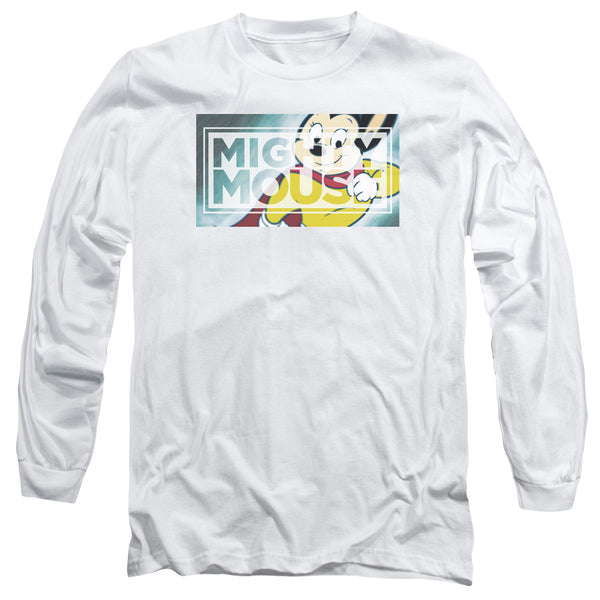 Mighty Mouse - Mighty Rectangle Adult Long Sleeve