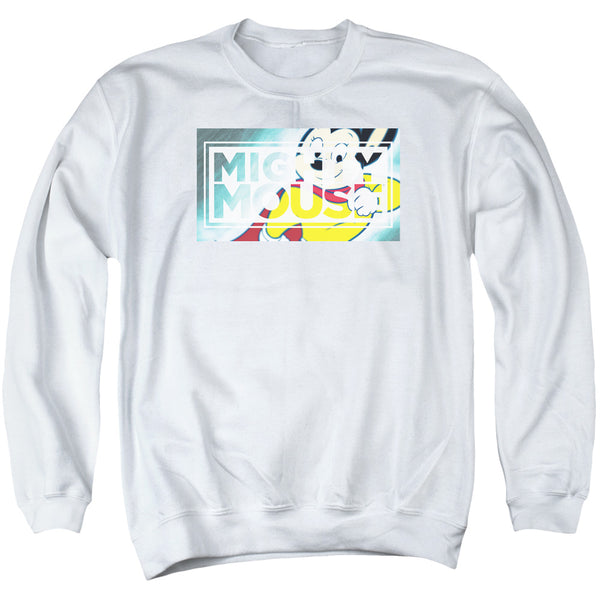 Mighty Mouse - Mighty Rectangle Adult Crewneck Sweatshirt