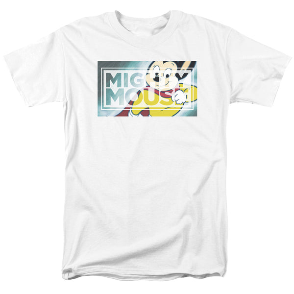 Mighty Mouse - Mighty Rectangle Adult Regular Fit Short Sleeve