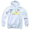 Mighty Mouse - Mighty Rectangle Youth Hooded Sweatshirt