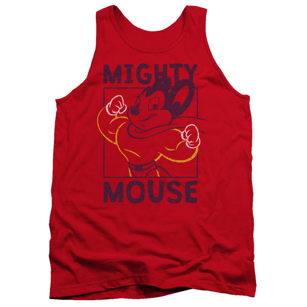 Mighy Mouse - Break The Box Adult Tank Top