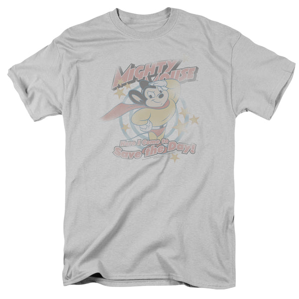 Mighty Mouse - At Your Service Adult Regular Fit Short Sleeve