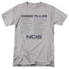 NCIS - Gibbs Rules Adult Regular Fit Short Sleeve
