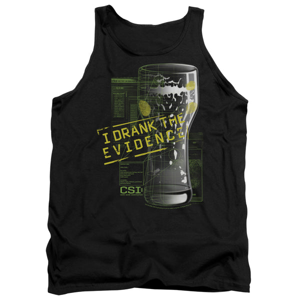 CSI - I Drank The Evidence Adult Tank Top