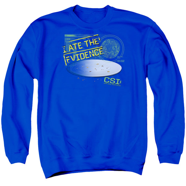 CSI - I Ate The Evidence Adult Crewneck Sweatshirt