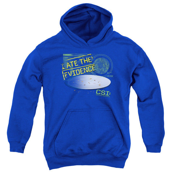 CSI - I Ate The Evidence Youth Hooded Sweatshirt