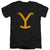 Yellowstone - Large Brand Adult Slim Fit V Neck Cotton