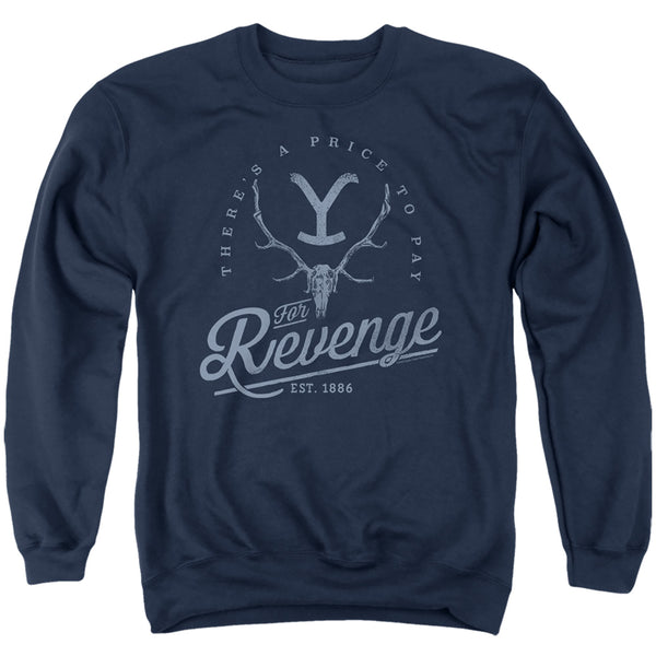 Yellowstone - Revenge Skull Adult Crewneck Sweatshirt