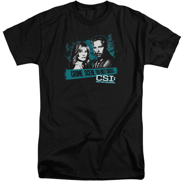 Csi - Cross The Line Adult Tall Fit Short Sleeve
