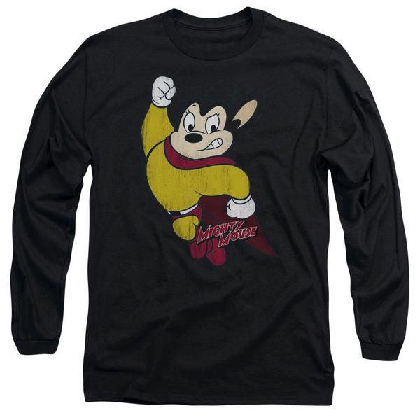 Mighty Mouse - Classic Hero Adult Long Sleeve