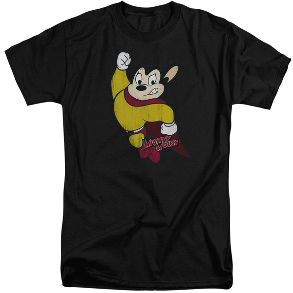Mighty Mouse - Classic Hero Adult Tall Fit Short Sleeve