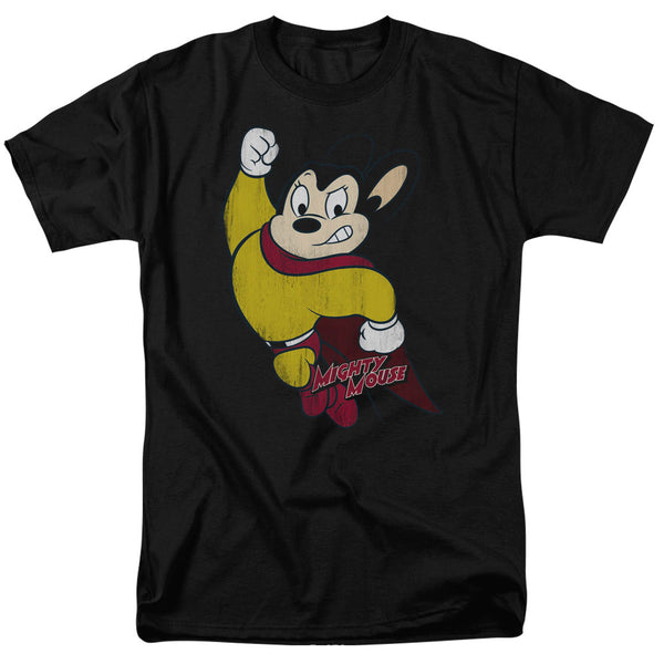 Mighty Mouse - Classic Hero Adult Regular Fit Short Sleeve