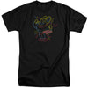 Mighty Mouse - Neon Hero Adult Tall Fit Short Sleeve