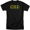 Csi - Logo Adult Tall Fit Short Sleeve