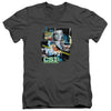 CSI - Evidence Collage Adult Slim Fit V Neck Cotton